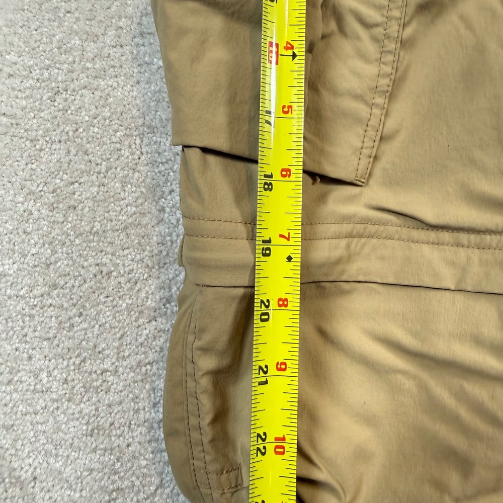 REI Co-op Convertible Cargo Pants Mens 42x30 Tan Sahara Hiking Zip Off Stretch - Picture 9 of 12